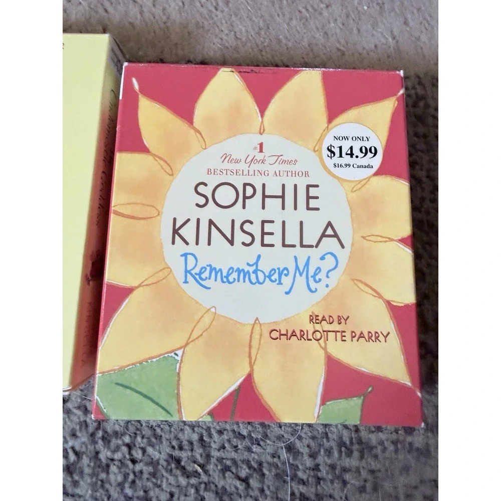 Sophie Kinsella set of 2 books on CD audio remember Me The Domestic Goddess